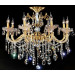European Style Chrome Indoor Ceiling Crystal Chandelier