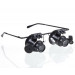 Double Eye Glasses Type 20X Watch Repair Magnifier