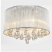 Fabric Shade Ceiling Lamp Drop Lighting for Living Room C8100-4L