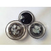 Fancy New High Fashion Transparent Shank Resin Coat Button