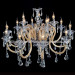 Fashion Contemporary Glass Chandelier Light Lamp