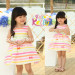 Fashion Dress Striped for Baby Girl (9270)