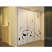 Fashion Flowery White Lacquer Wood Wardrobe (OPY09-25)