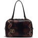 Fashion Mature Genuine Leather Lady Bags Snake Skin Handbag