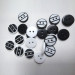 Fashion Poly Laser Shirt Buttons