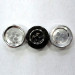 Fashion UV Plating Resin Shirt Button