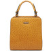 Fashion Women Luxury Ostrich Leather Double-Deck Imported Bags