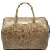 Fashion and Attractive Crocodile Grain Leather Bag with Exotic Design