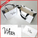 Fashionable Recycle Personalized Paper Bag White