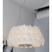 Fashionable Style Modern Glass Carbon Steel Decoration Flower Pendant Lamp (1068S1)