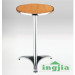 Fire Proof Plate Aluminium Patio Hotel Restaurant Bistro Table (JT-102)
