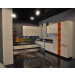 Flat Packing Integrate Kitchen Cabinets with Top and Hardware