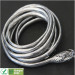 Flexible Expandable Braided Metallized Mylar Sleeve for Motorbike Cable
