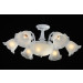 Flower Crystal Chandelier Lighting Em2108-6L