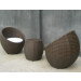 Flower Vase Rattan Outdoor Furniture Rattan Garden Furniture Wicker Furniture Table Setting