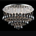 Flush Mount Crystal Ceiling Lamp Chandelier Lights Em3014-18L