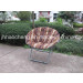 Folding Outdoor Leisure Moon Sun Chair with Zebera Design