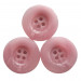 Four Holes Imitation Horn Polyester Button