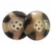 Four Holes Resin Sand Finished Button