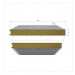 Galvanized Sheet Rockwool Sandwich Panel for Wall/ Hous