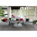 Garden Dining Rattan Outdoor Modern Patio Leisure Sofa