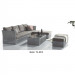 Garden Leisure Rattan Patio Modern Dining Sofa for Outdoor