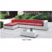 Garden Rattan Outdoor Leisure Patio Dining Modern Sofa