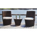 Garden Treasures Outdoor Furniture & Rattan Leisure Cafe Table Chair Set