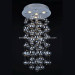 Glass Bubble Chandelier Light (CH009-4)