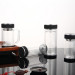 Glass Travel Water Bottle with Tea Infuser