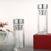 Glass Water Bottle with Stainless Steel