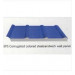 Good Quality Low Price Deep Blue Roofing Sandwich Panel