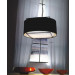 Good Quality Modern Black Fabric Pendant Lamps (676S)