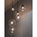 Graceful Transparent Glass Shade Hanging Light Fixture (MD10540-1-300)