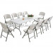 HDPE 8ft Plastic Folding Table/Banquet Table /Dining Table (SY-240Z)