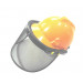 HDPE Helmet with Face Protection Mask for Fireman