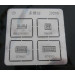 2pcs HTC G14 Word Stock Stencil Template