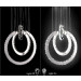 Hand Blowing Earring Shape Crystal Romandic Lighting