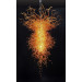 Hand Blown Glass Chandelier Lighting with Modern Design