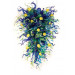 Hand Blown Glass LED Chandelier