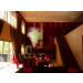 Hand Blown Glass Lighted Chandelier