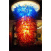 Handicraft Blowing Glass Art Ceiling Lamp Decoration