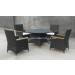 Hc-W-D23 Rattan Furniture Rattan Sofa Rattan Table Rattan Chair Rattan Dining Set Outdoor Rattan Furniture Outdoor Rattan Chair