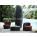 Hc-W-Vc09 Vase Shape Stackable Sofa Sets in Rattan Garden Furniture