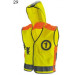 Hi-Vis Yellow Safety Vest with Hood