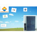 High Efficiency Poly Solar Panels Ksp265W 6*12