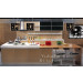 High Gloss/Matt Finished Lacquer Kitchen Cabinet (M-L48)