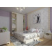 High Light White Modern Bedroom Wardrobe-W30