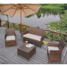 High Quality Commercial Hotel Rattan Chair-Outdoor Rattan Furniture