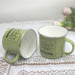 High Quality Traditional Sublimation Enamel Cups and Metal Printed Enamel Mugs